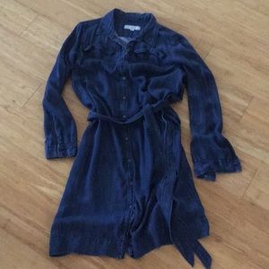 Awesome LOFT denim dress Large